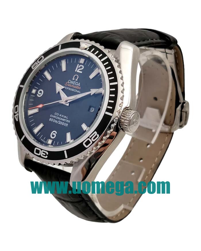 44MM UK Omega Seamaster Planet Ocean 215.33.44.21.01.001 Black Dials Replica Watches