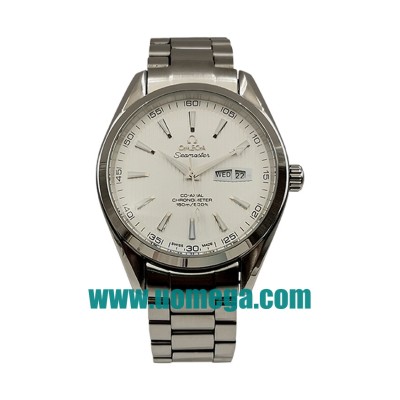 43MM UK Omega Seamaster Aqua Terra 150 M 231.10.43.22.02.001 White Dials Replica Watches