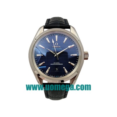 40MM UK Omega Seamaster Aqua Terra 150 M 220.13.41.21.03.001 Blue Dials Replica Watches