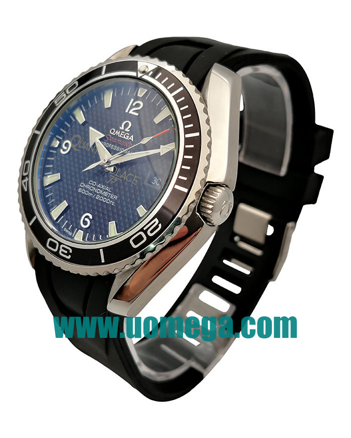 43.5MM UK Omega Seamaster Planet Ocean 222.30.46.20.01.001 Black Dials Replica Watches