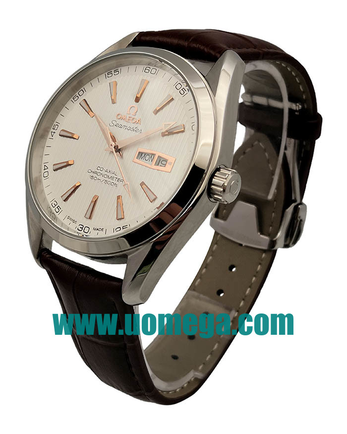 40MM UK Omega Seamaster Aqua Terra 231.13.43.22.02.002 Silver Dials Replica Watches