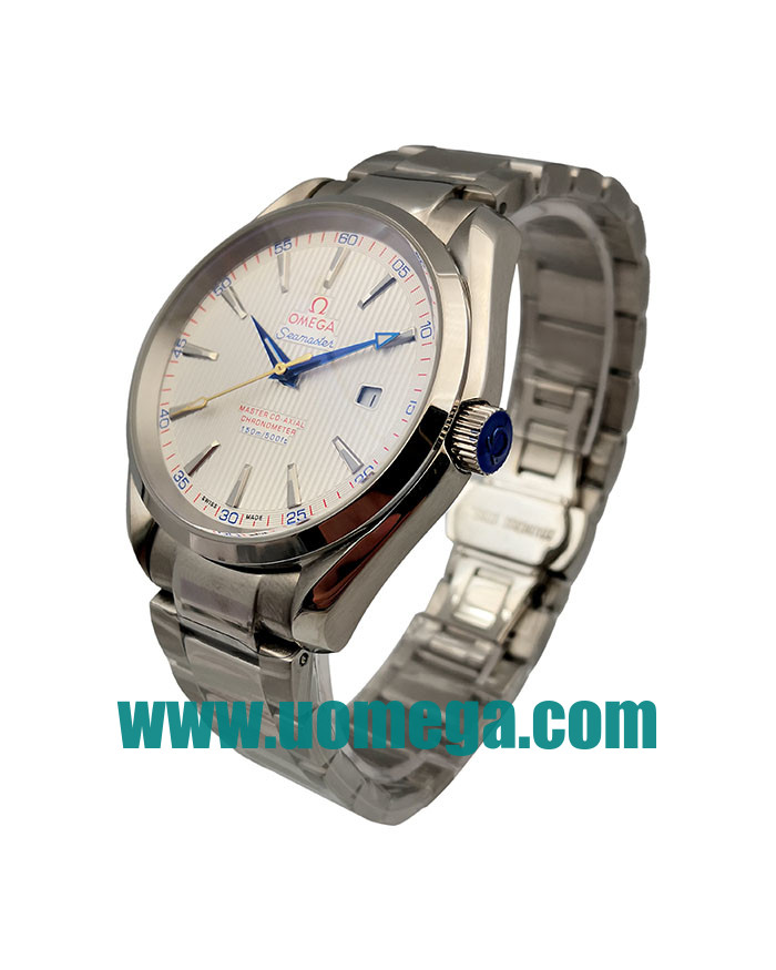 40MM UK Omega Seamaster Aqua Terra 150 M 231.10.42.21.02.004 Silver Dials Replica Watches