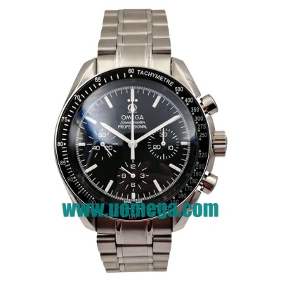 40.5MM UK Omega Speedmaster 3570.50.00 Black Dials Replica Watches