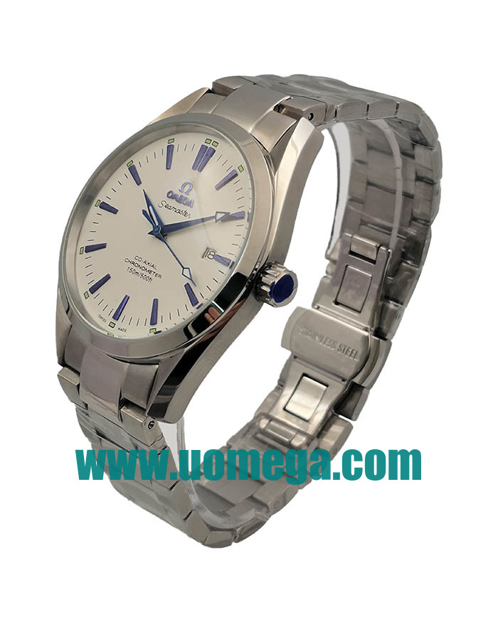 40MM UK Omega Seamaster 2503.33.00 White Dials Replica Watches