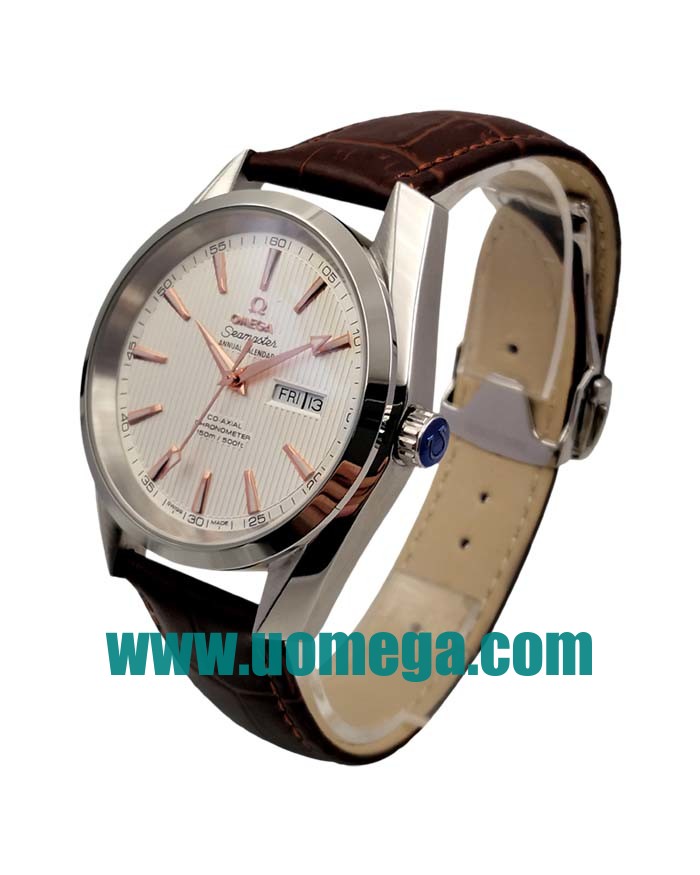 43MM UK Omega Seamaster Aqua Terra 150M 231.13.39.22.02.001 Silver Dials Replica Watches