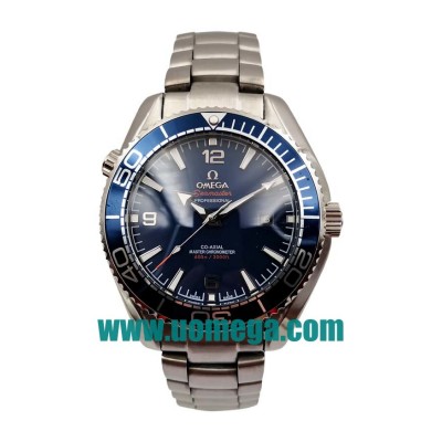 43.5MM UK Omega Seamaster Planet Ocean 215.30.44.21.03.001 Blue Dials Replica Watches