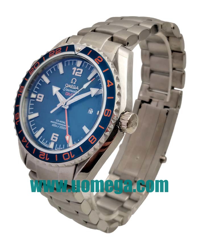 43.5MM UK Omega Seamaster Planet Ocean 232.30.44.22.03.001 Blue Dials Replica Watches