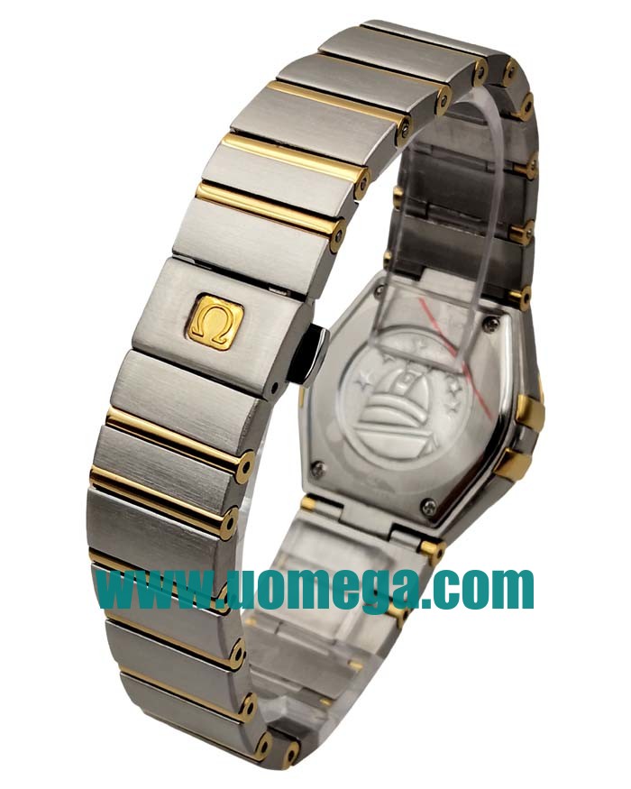 24MM UK Omega Constellation 123.25.24.60.05.001 White Mother Of Pearl Dials Replica Watches