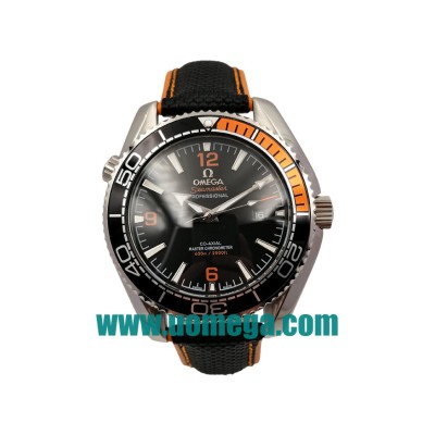 43.5MM UK Omega Seamaster Planet Ocean 215.32.44.21.01.001 Black Dials Replica Watches